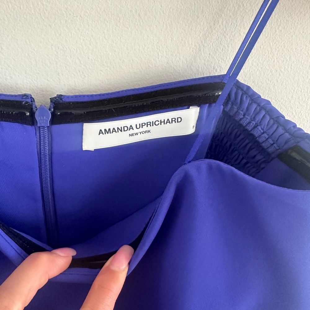 Amanda Uprichard topanga romper in Nu blue size small - Picture 4 of 9